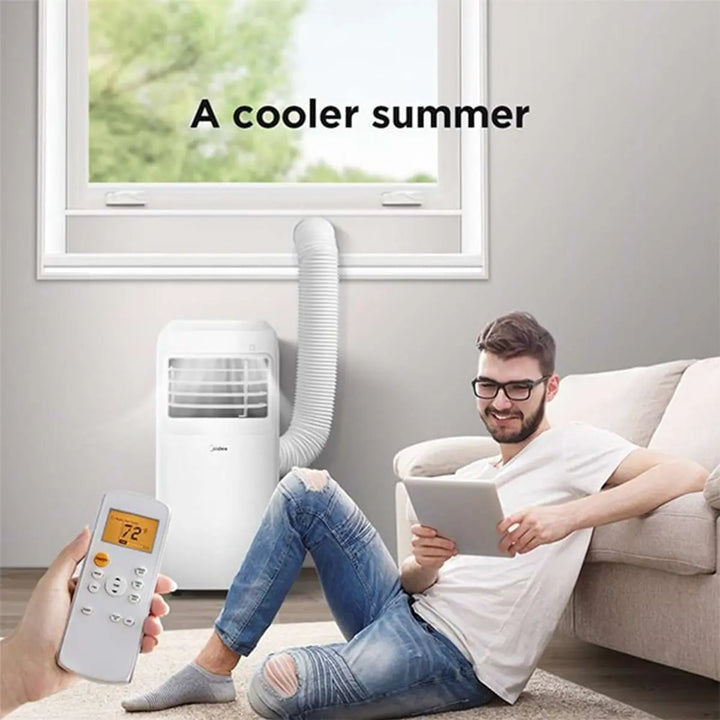 Midea MAP08R1CWT 8000 BTU Portable Air Conditioner White