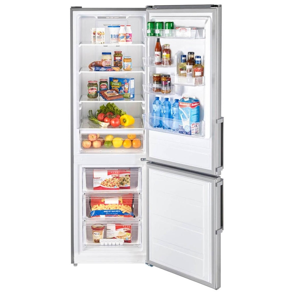 Moffat 11 Cu. Ft. Counter Depth Bottom Freezer Refrigerator Stainless Steel - MBE11DSVSS