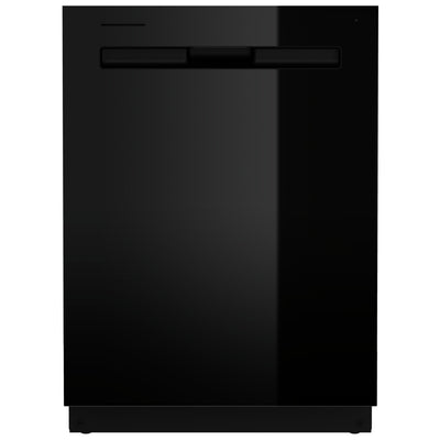 Maytag MDB8959SKB Dishwasher, 24 inch Exterior Width, 47 dB Decibel Level, Fully Integrated, Stainless Interior, 5 Wash Cycles, 15 Capacity (Place Settings), 3 Loading Racks, Black colour Ball Bearing Rack Glides