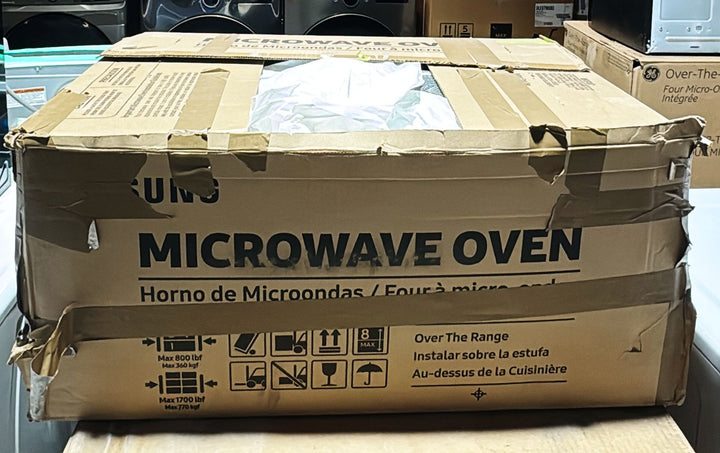 Samsung 1.1 cu.ft. Slim Over the Range Microwave with 400CFM (2025) ME11F7510MT