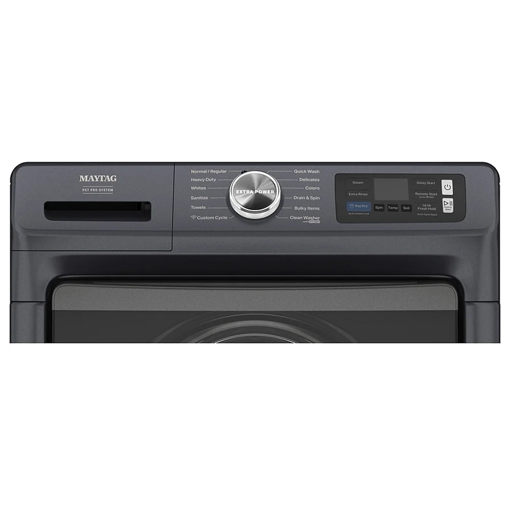 Maytag MFW7020RF Front Load Washer, 27 inch Width, 5.8 cu. ft. Washer Capacity, 1,160 RPM Washer Spin Speed, 12 Wash Cycles, 5 Temperature Settings, Water Heater, Steam Clean, ENERGY STAR Certified, Wifi Enabled, Other colour