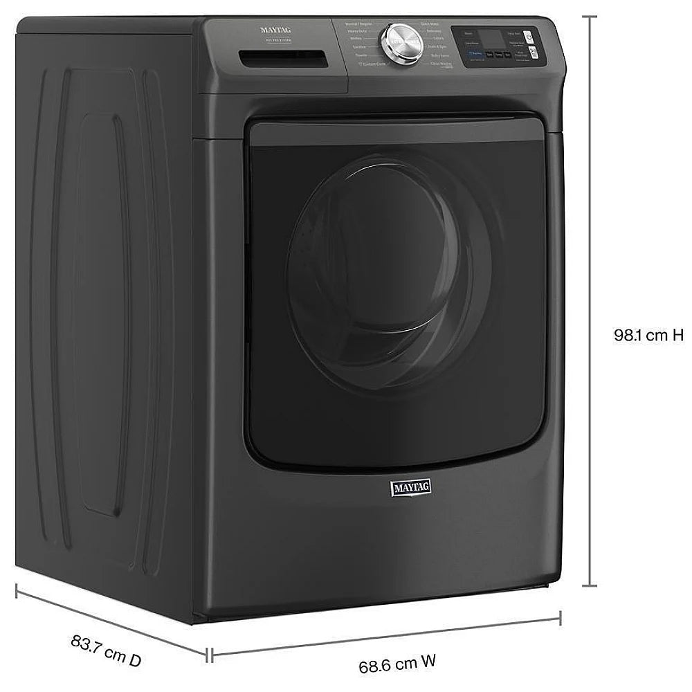 Maytag MFW7020RU0 Front Load Washer – 5.0 cu. ft. (27″, Metallic Slate)