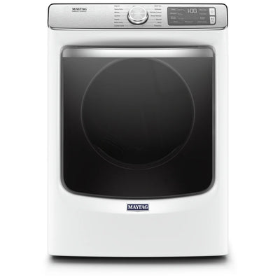 Maytag MGD8630HW Gas Dryer, 7.3 cu. ft. Dryer Capacity, 14 Dry Cycles, Steam Clean, 5 Temperature Settings, Vented, Stackable, Wifi Enabled, White colour