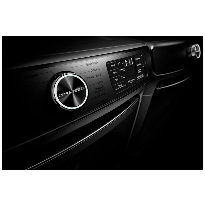 Maytag MHW8630HW Front Load Washer, 27 inch Width, 5.8 cu. ft. Washer Capacity, 1,200 RPM Washer Spin Speed, 14 Wash Cycles, 5 Temperature Settings, Water Heater, Steam Clean, ENERGY STAR Certified, Wifi Enabled, White colour