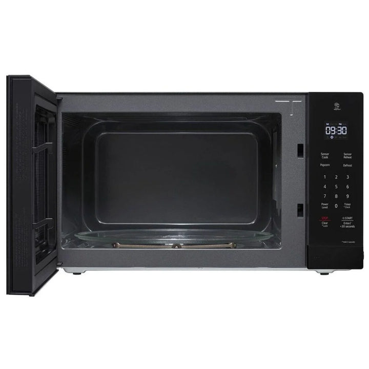 LG MSER1590B Countertop Microwave, 22 inch Exterior Width, 1.5 cu. ft. Capacity, 1,250 W Watts, Convection, Black colour