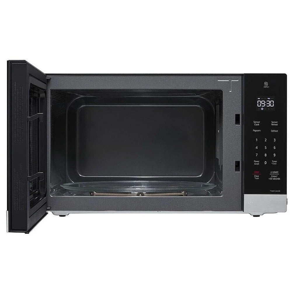 LG MSER2090S Countertop Microwave, 24 inch Exterior Width, 2 cu. ft. Capacity, 1,200 W Watts, Stainless Steel colour