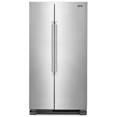 Maytag MSS25N4MKZ Side by Side Refrigerator, 36 inch Width, 25 cu. ft. Capacity, Stainless Steel colour