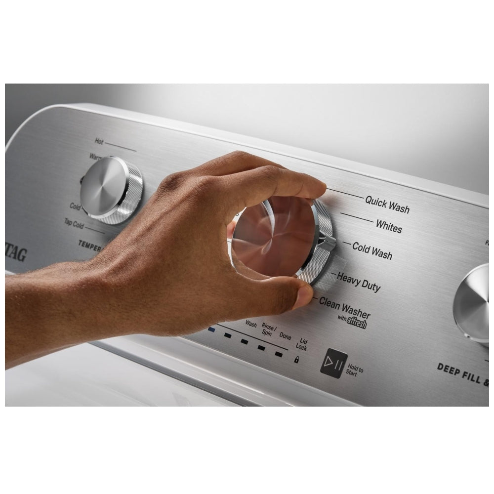 Maytag YMED4205SW Electric Dryer, 7.0 cu. ft. Dryer Capacity, 10 Dry Cycles, 3 Temperature Settings, Vented, White colour