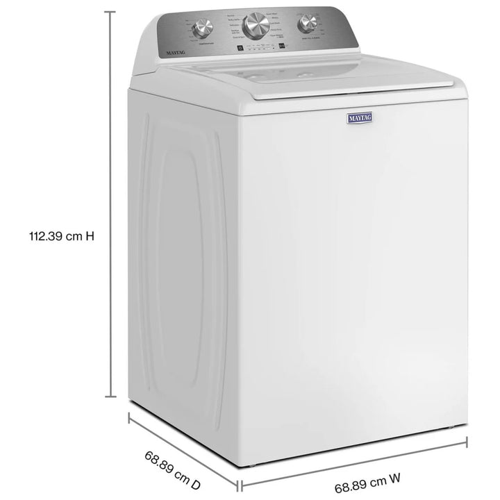 Maytag MTW4205SW Top Load Washer, 27 inch Width, 4.8 cu. ft. Washer Capacity, 700 RPM Washer Spin Speed, 10 Wash Cycles
