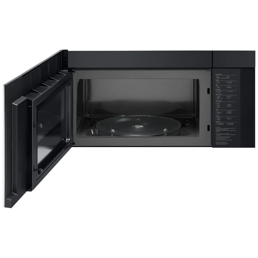 LG MVEL2033F Over the Range Microwave, 30 inch Exterior Width, 2 cu. ft. Capacity, 400 CFM, 900 W Watts, Halogen , Stainless Steel colour