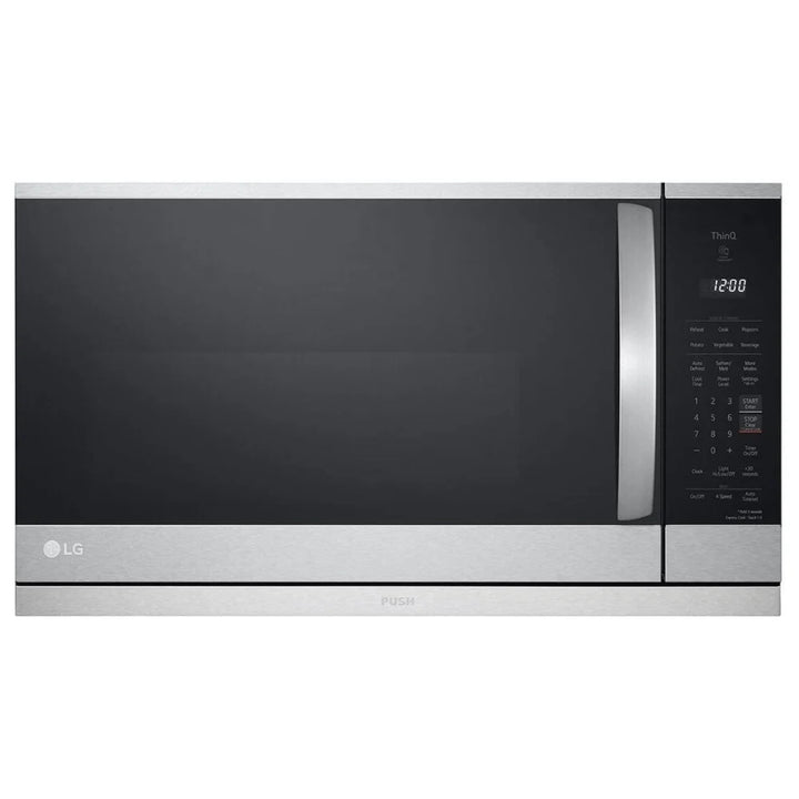 LG MVEL2125F Over the Range Microwave, 2.1 cu. ft. Capacity, 400 CFM, 900W Watts, LED, 30" Exterior Width, Stainless Steel colour