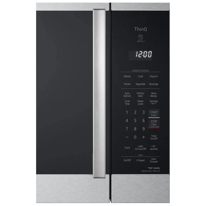 LG MVEL2125X 2.1 cu. ft. Over-the-Range Microwave with ExtendaVent 2.0, Sensor Cook, 400 CFM