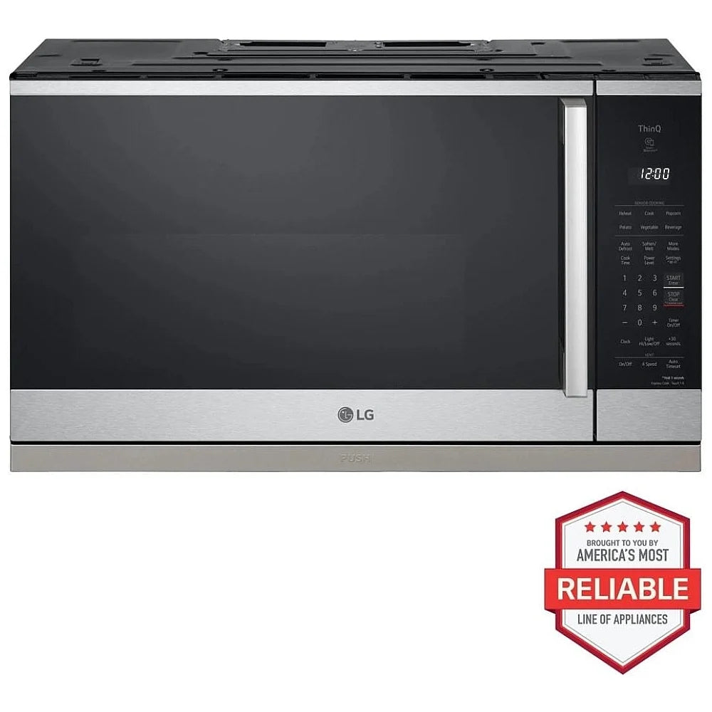 LG MVEL2125X 2.1 cu. ft. Over-the-Range Microwave with ExtendaVent 2.0, Sensor Cook, 400 CFM