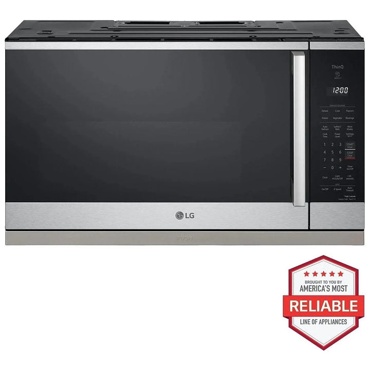 LG MVEL2125X 2.1 cu. ft. Over-the-Range Microwave with ExtendaVent 2.0, Sensor Cook, 400 CFM