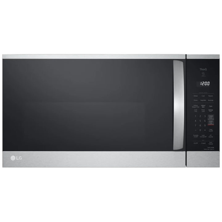 LG MVEM1825F Over the Range Microwave, 1.8 cu. ft. Capacity, 300 CFM, 1000W Watts, 30 inch Exterior Width, Stainless Steel colour