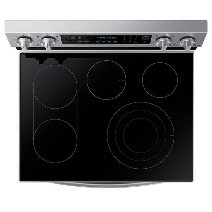 Samsung NE63A6711SS 30" Electric Range, 6.3 cu. ft., True Convection, Air Fry, Stainless Steel