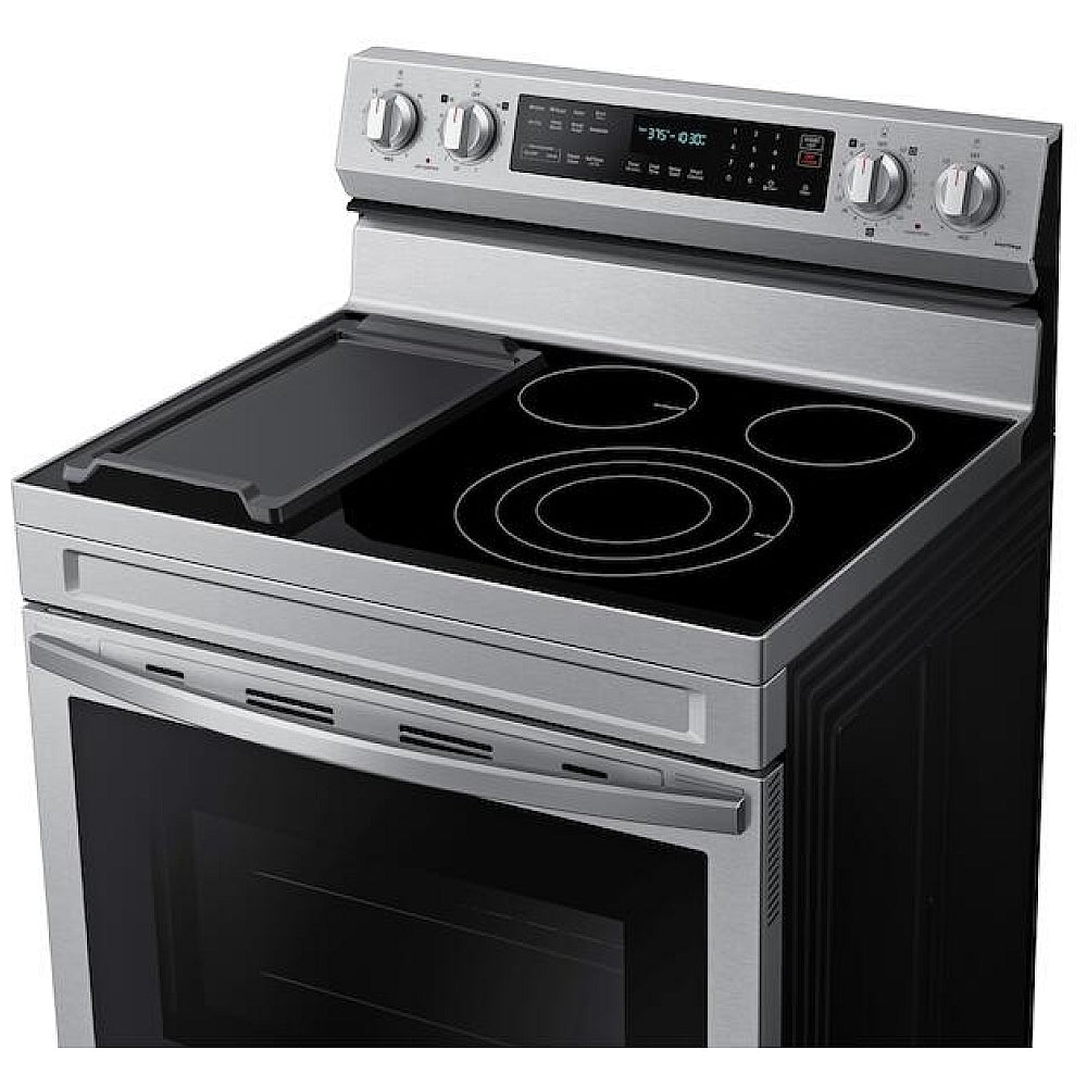 Samsung NE63A6711SS 30" Electric Range, 6.3 cu. ft., True Convection, Air Fry, Stainless Steel