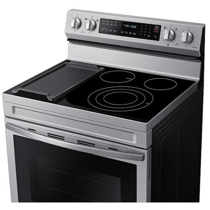Samsung NE63A6711SS 30" Electric Range, 6.3 cu. ft., True Convection, Air Fry, Stainless Steel