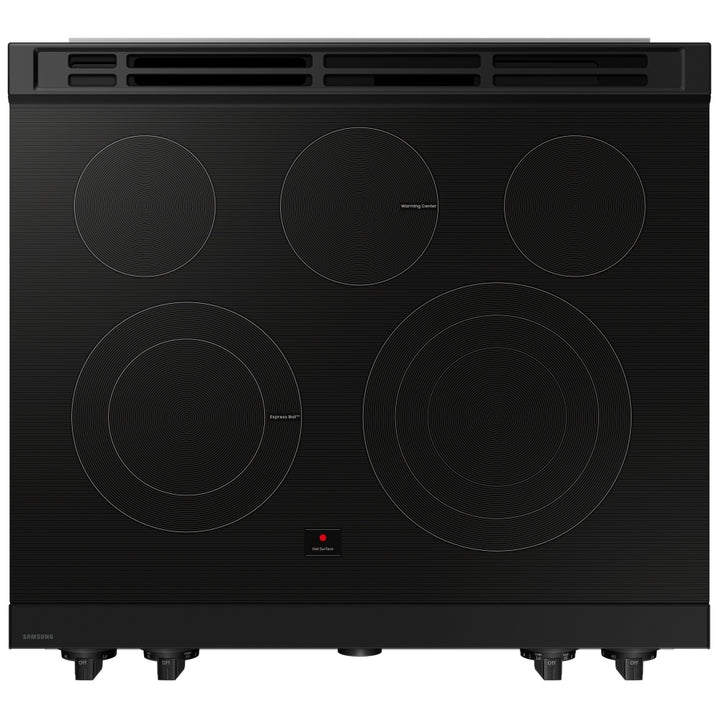 Samsung Bespoke NSG6DB870012AA Gas Range, 6 cu. ft. Capacity, 30 inch Exterior Width, Self Clean, True Convection, 5 Burners, Storage Drawer, Yes, 23,000 BTU Highest Burner, White Glass: colour Smart Oven Camera, Air Sous Vide, Griddle, Wok Ring