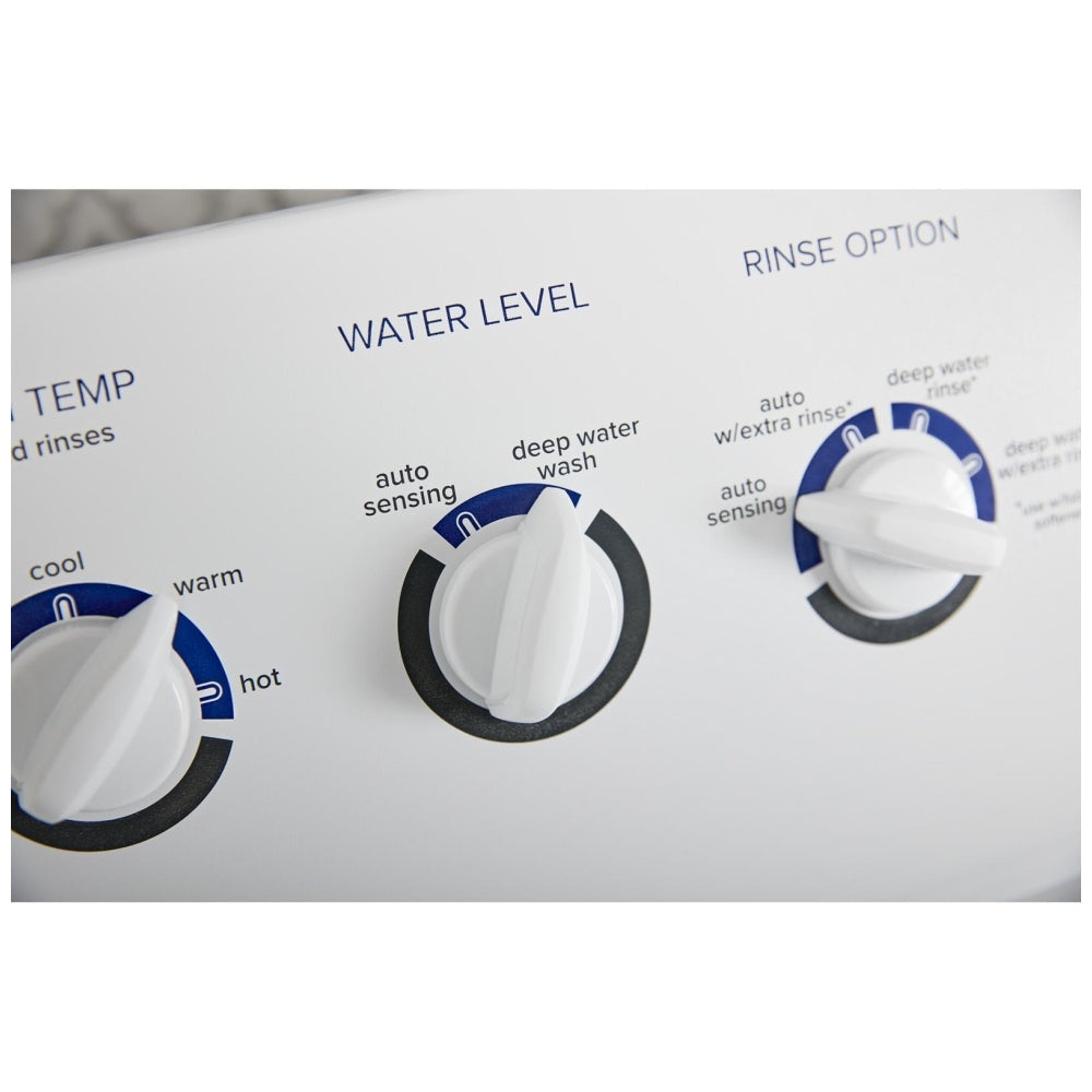 Amana NTW4519JW Top Load Washer, 28 inch Width, 4.3 cu. ft. Washer Capacity, 770 RPM Washer Spin Speed, 14 Wash Cycles, 5 Temperature Settings, Water Heater, White colour