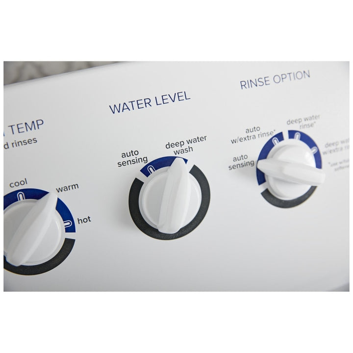 Amana NTW4519JW Top Load Washer, 28 inch Width, 4.3 cu. ft. Washer Capacity, 770 RPM Washer Spin Speed, 14 Wash Cycles, 5 Temperature Settings, Water Heater, White colour