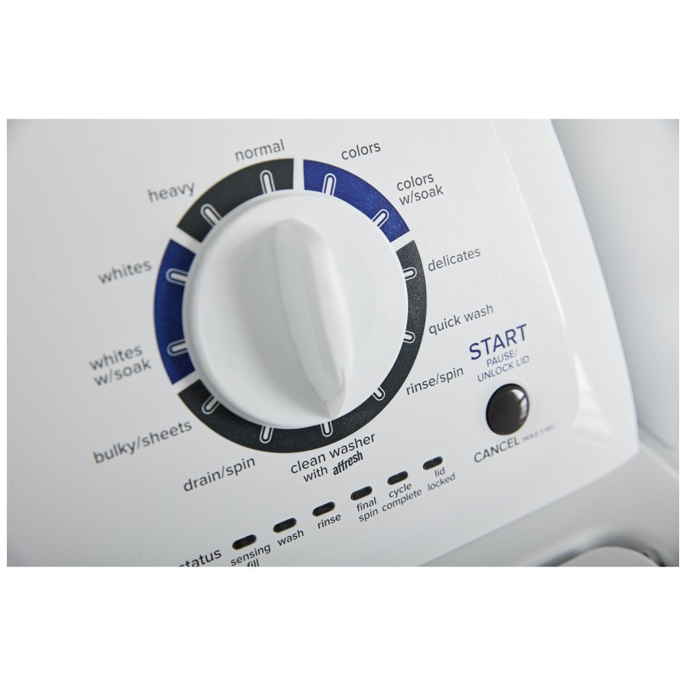 Amana NTW4519JW Top Load Washer, 28 inch Width, 4.3 cu. ft. Washer Capacity, 770 RPM Washer Spin Speed, 14 Wash Cycles, 5 Temperature Settings, Water Heater, White colour