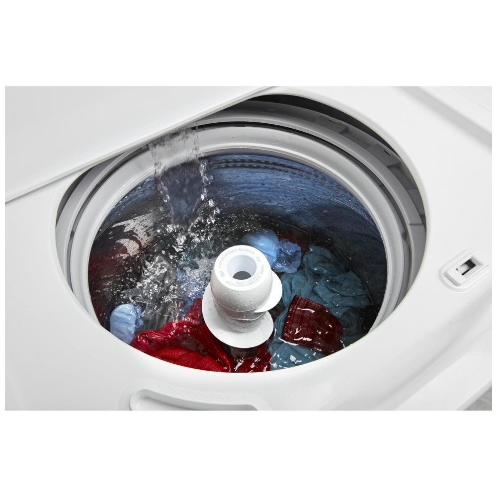 Amana NTW4519JW Top Load Washer, 28 inch Width, 4.3 cu. ft. Washer Capacity, 770 RPM Washer Spin Speed, 14 Wash Cycles, 5 Temperature Settings, Water Heater, White colour