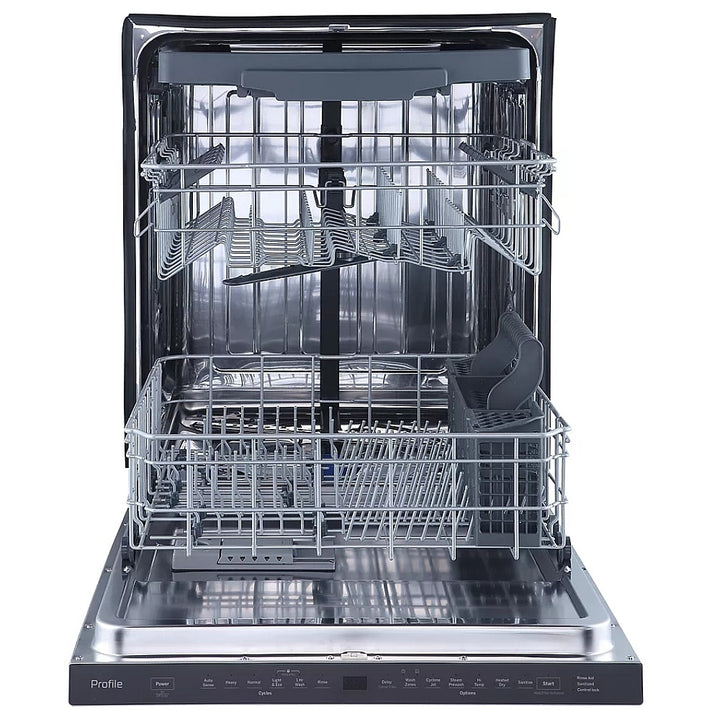 GE 24" Built-In Front Control Dishwasher with Stainless Steel Interior - Stainless Steel (PBP665SSPFS)