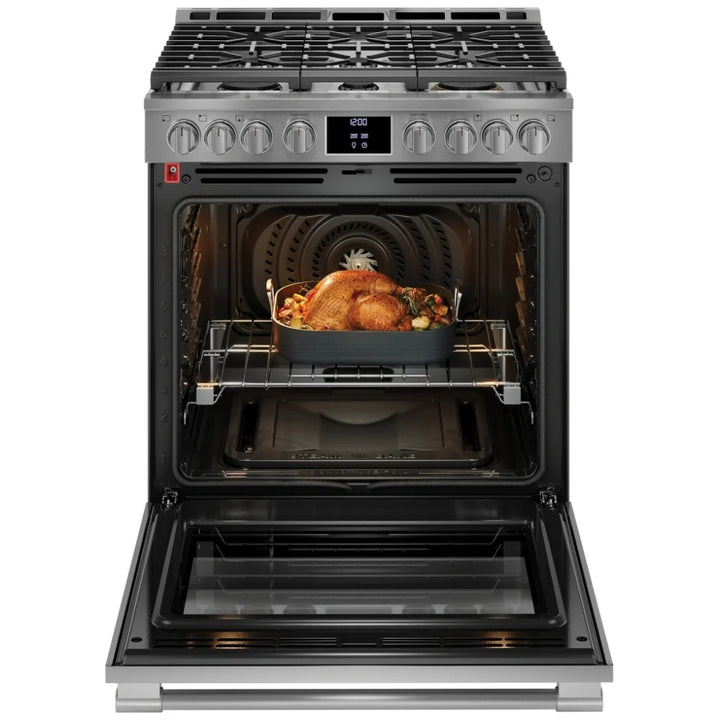 Frigidaire Professional PCFG3078AF Range, 30"  Gas Range, Self Clean, Gas Burners, Convection, 5 Burners