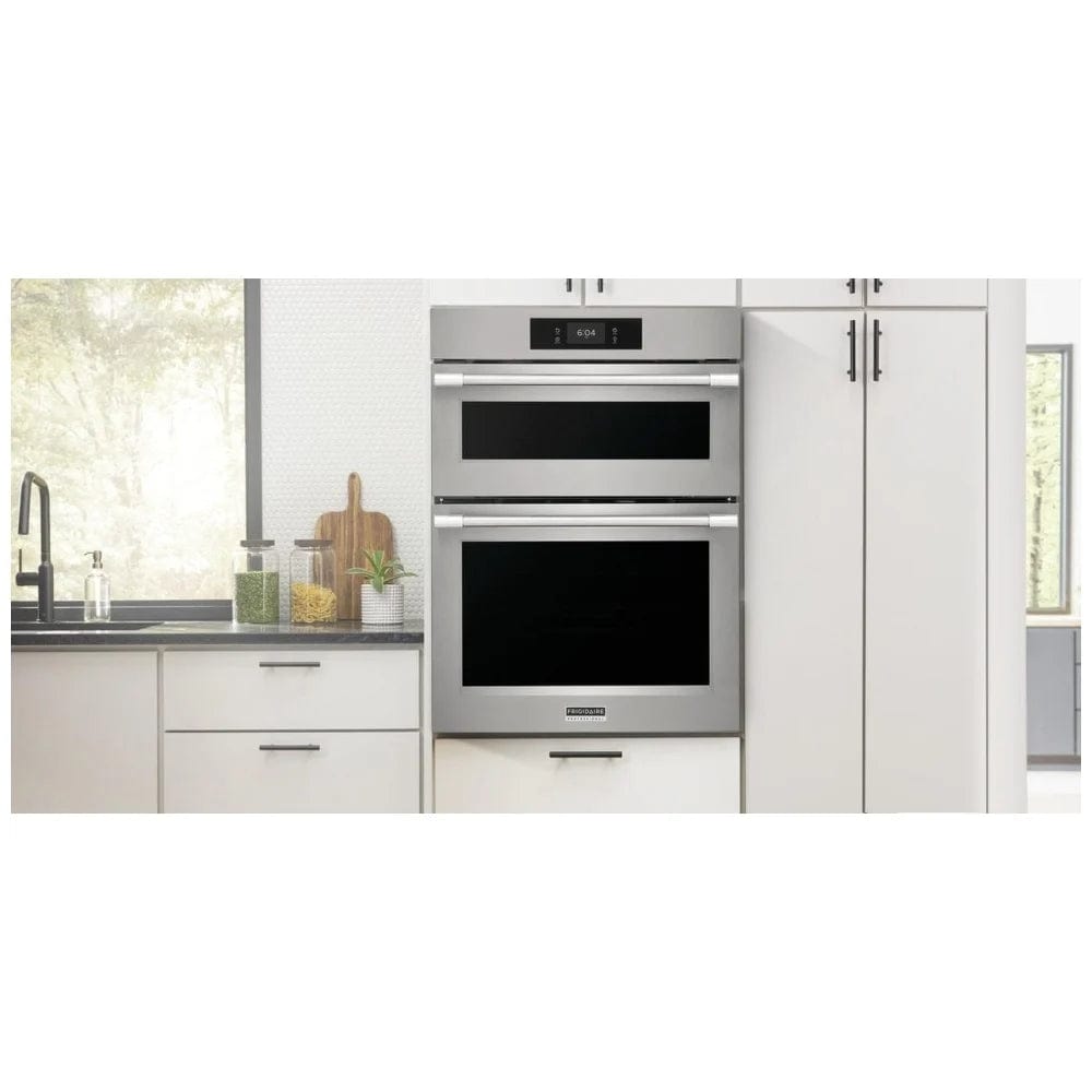 Frigidaire Professional 30" Electric Wall Oven and Microwave Combination with Total Convection (PCWM3080AF)