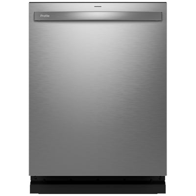 GE Profile PDT715SYVFS Dishwasher, 24 inch Exterior Width, 44 dB Decibel Level, Fully Integrated, Stainless Interior, 6 Wash Cycles, 16 Capacity (Place Settings), 3 Loading Racks, Wifi Enabled, Stainless Steel colour
