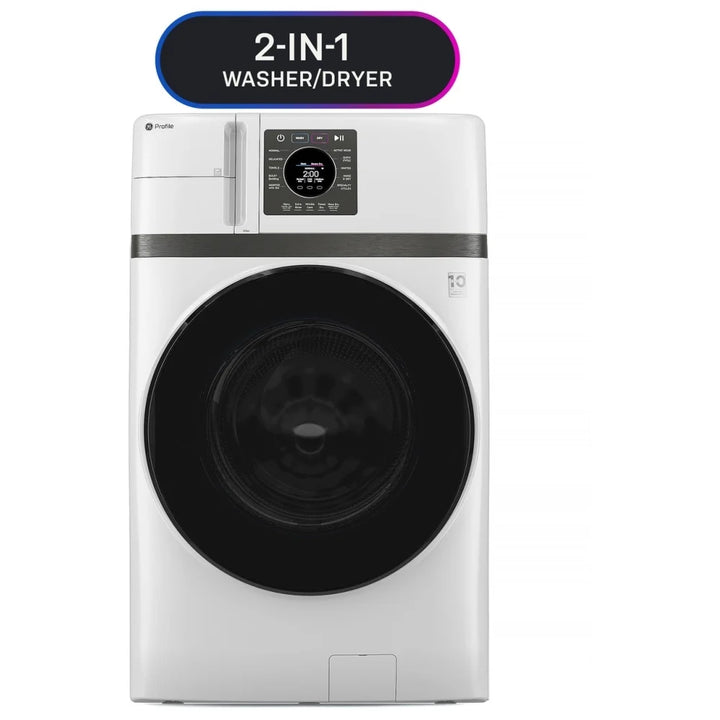 GE PFQ83HSSWWW All-in-One Washer Dryer Combo – Open Box | 5.0 Cu Ft | Ventless