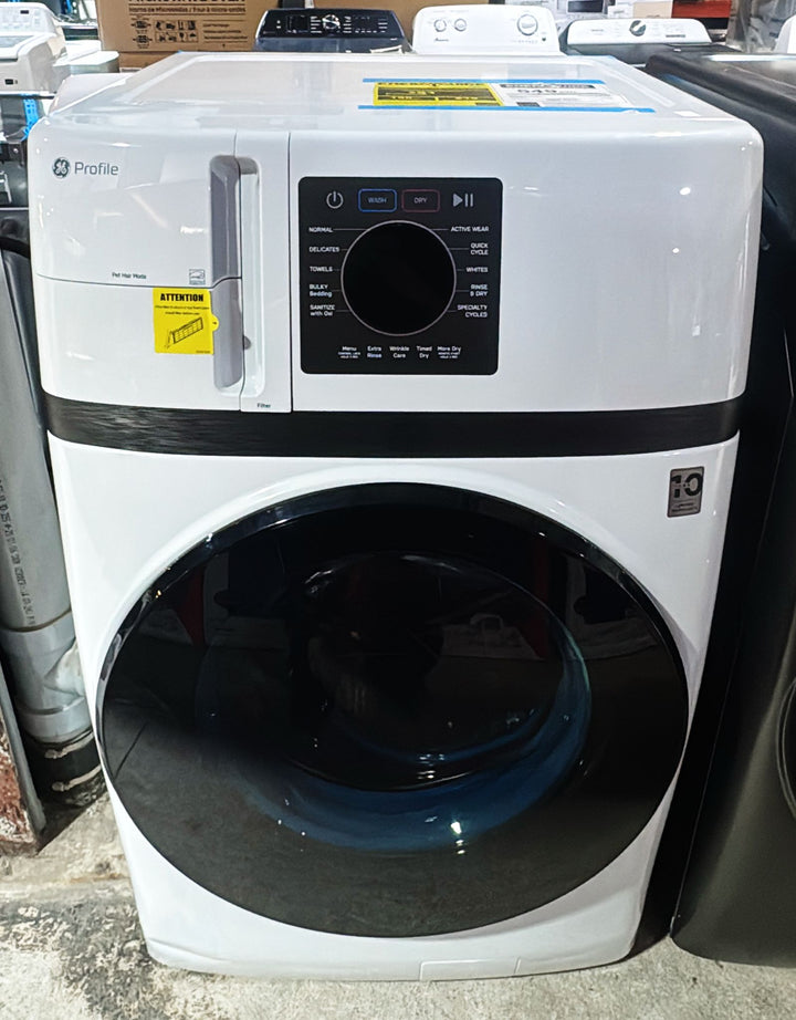 GE PFQ83HSSWWW All-in-One Washer Dryer Combo – Open Box | 5.0 Cu Ft | Ventless
