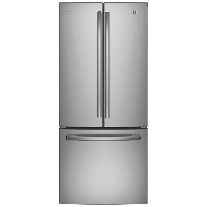 GE 30" 21 Cu. Ft. French Door Refrigerator with Water Dispenser (PNE21NYRKFS) - Stainless Steel