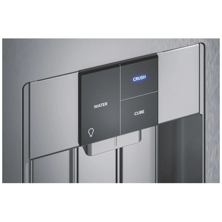 Frigidaire Professional PRSC2222AF Side by Side Refrigerator, 36 inch Width, Counter Depth, Ice Dispenser (Thru Door), Water Dispenser (Exterior), 22.3 cu. ft. Capacity, ENERGY STAR Certified, Stainless Steel colour