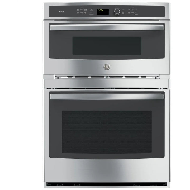 GE WALL OVEN + MICROWAVE BUILT-IN 30" - PT7800SHSS