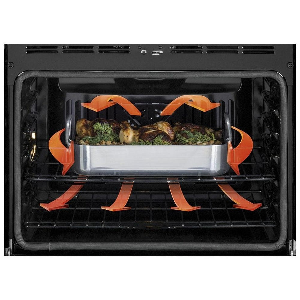 GE WALL OVEN + MICROWAVE BUILT-IN 30" - PT7800SHSS
