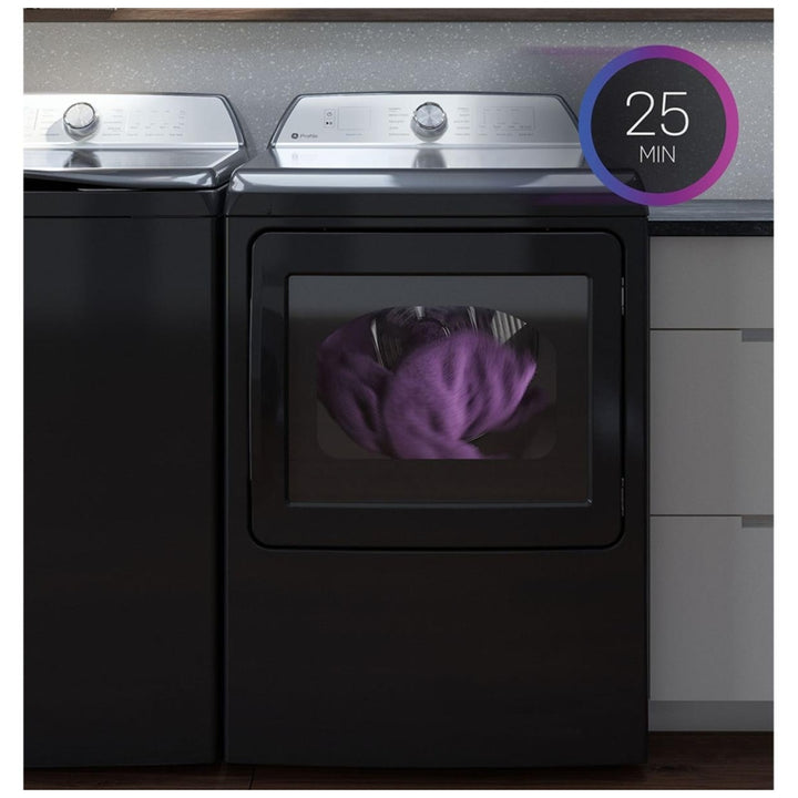 GE Profile PTD70EBMTDG Electric Dryer – 7.4 cu. ft. (27″, Fingerprint-Resistant Slate)