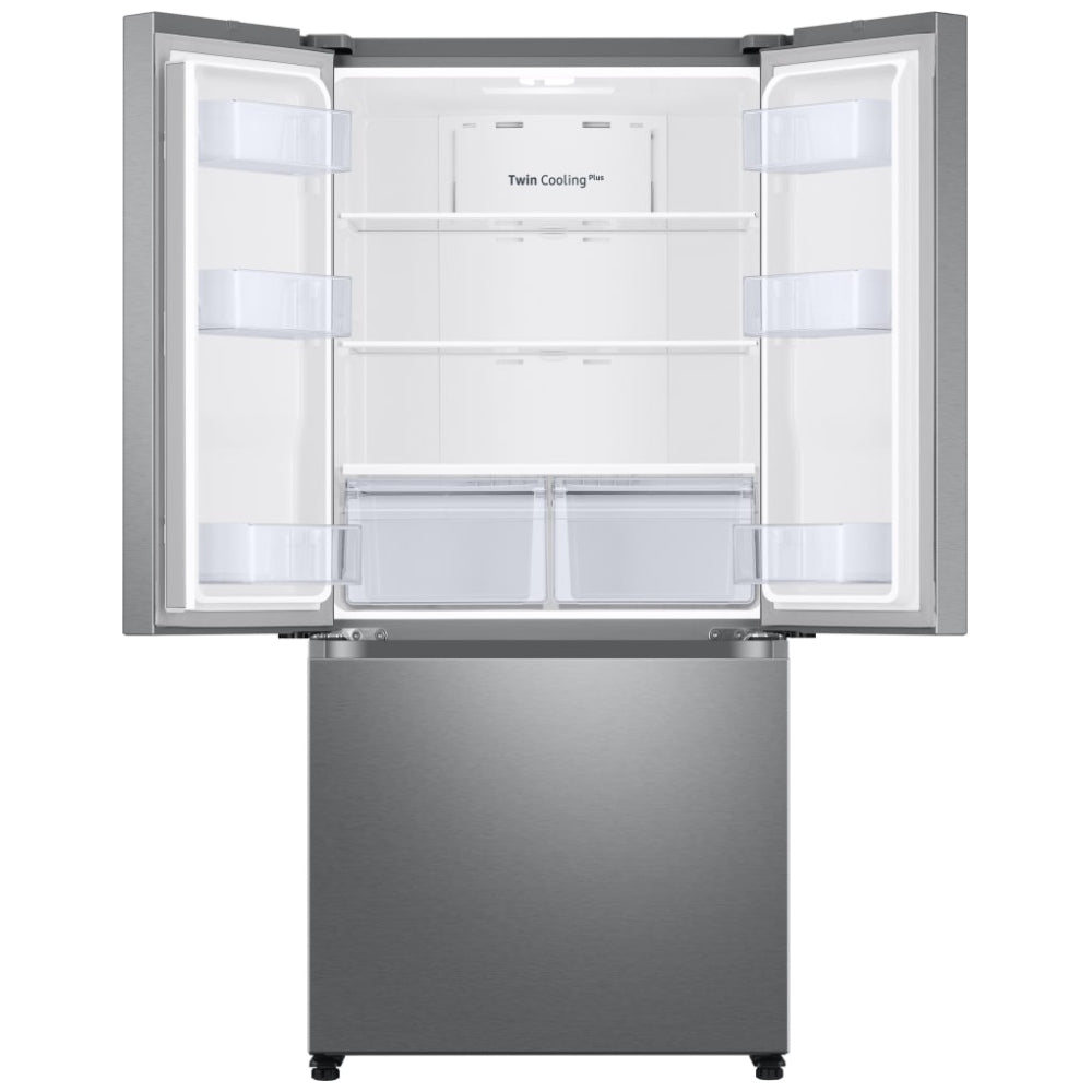 Samsung 33" 17.5 Cu. Ft. Counter-Depth French Door Refrigerator with Ice Dispenser (RF18A5101SR) - SS