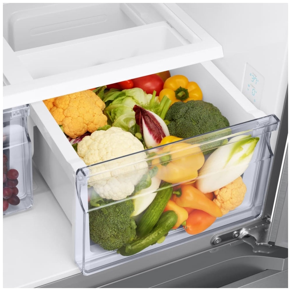 Samsung 33" 17.5 Cu. Ft. Counter-Depth French Door Refrigerator with Ice Dispenser (RF18A5101SR) - SS