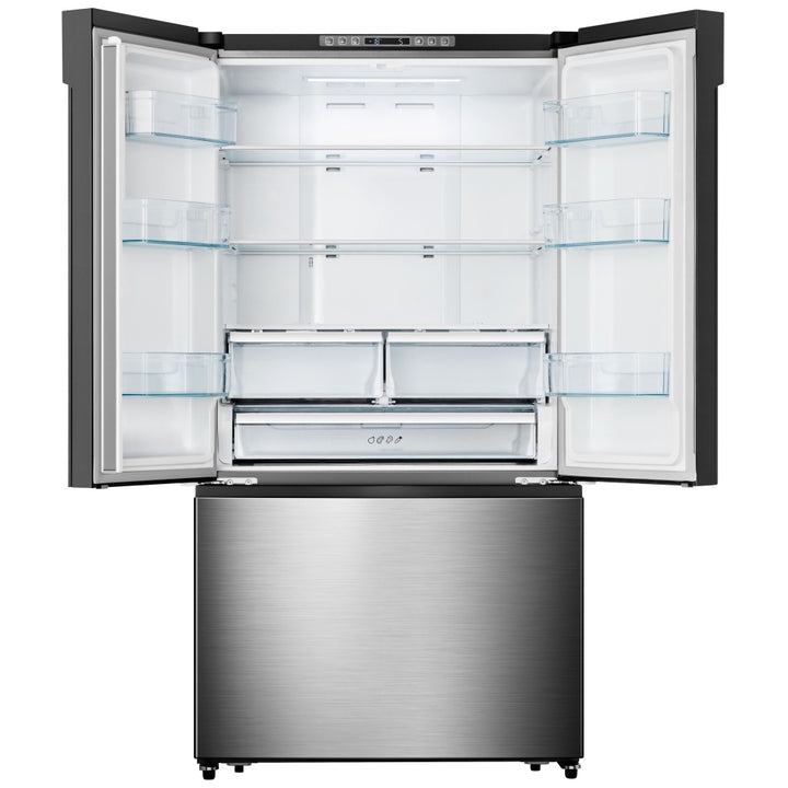 Hisense 36-Inch Counter-Depth 20.8 Cu Ft French Door Refrigerator – RF208N6ASE