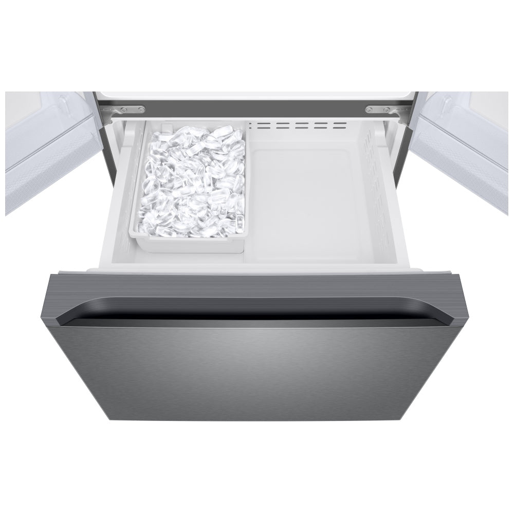 Samsung RF22A4111SR - RF22A4111SR/AA French Door Refrigerator, 30 inch Width, 21.8 cu. ft. Capacity, Ice Dispenser (Freezer Located), ENERGY STAR Certified, Stainless Steel colour Digital Inverter Compressor