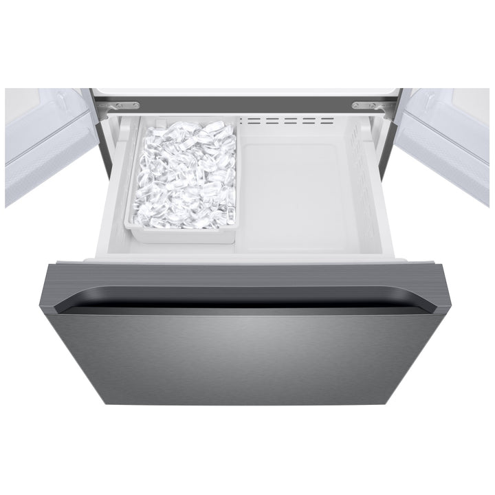 Samsung RF22A4111SR - RF22A4111SR/AA French Door Refrigerator, 30 inch Width, 21.8 cu. ft. Capacity, Ice Dispenser (Freezer Located), ENERGY STAR Certified, Stainless Steel colour Digital Inverter Compressor