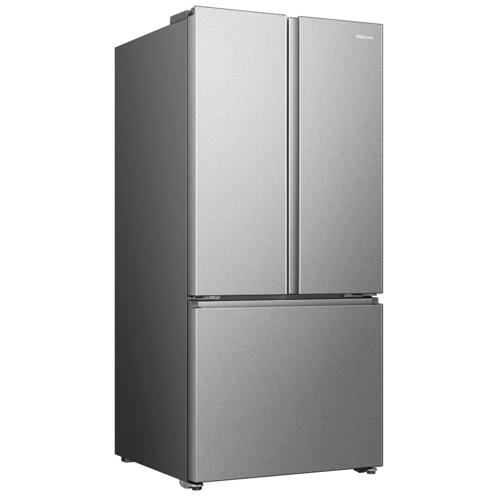 Hisense RF22B3FSE French Door Refrigerator, 22.1 cu. ft. Capacity, Ice Dispenser (Freezer Located), ENERGY STAR Certified, Stainless Steel colour