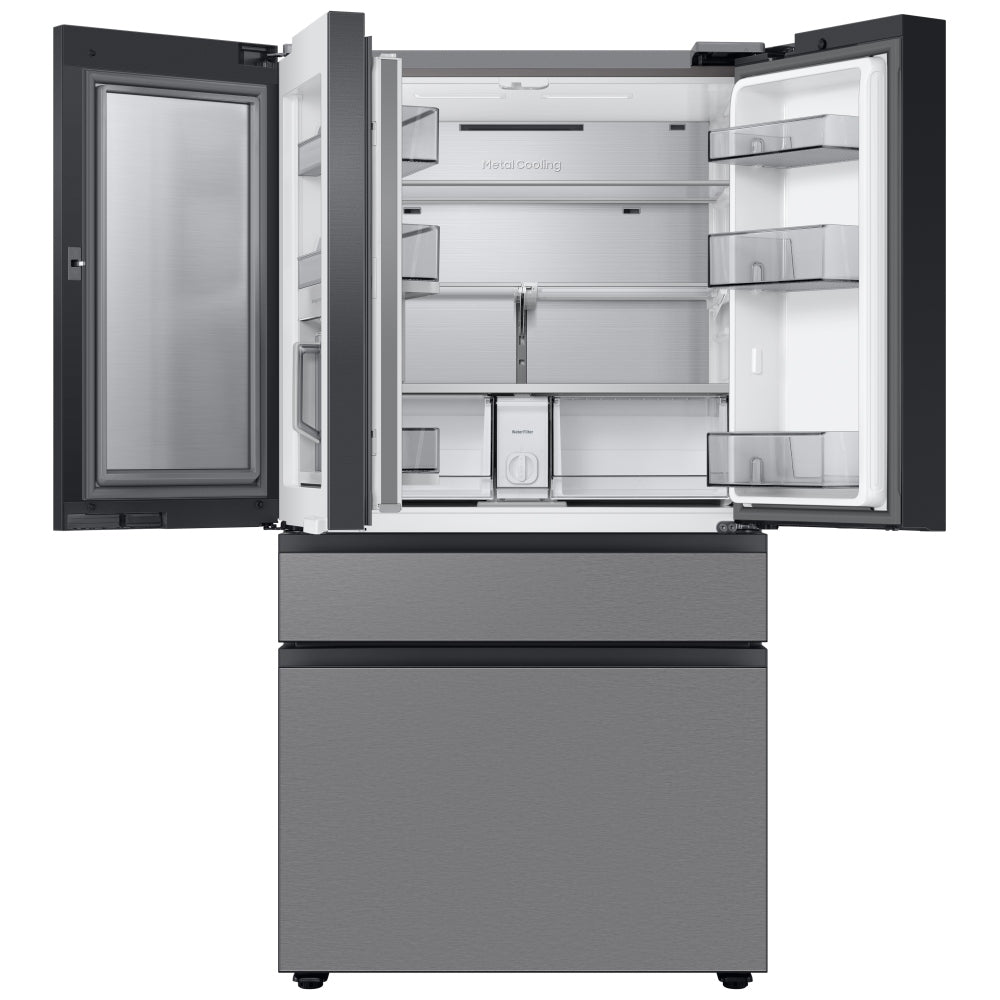 Samsung Bespoke RF23BB8600QLAA Counter Depth French Door Refrigerator, 36 inch Width, 22.8 cu. ft. Capacity, Counter Depth, Water Dispenser (Interior)