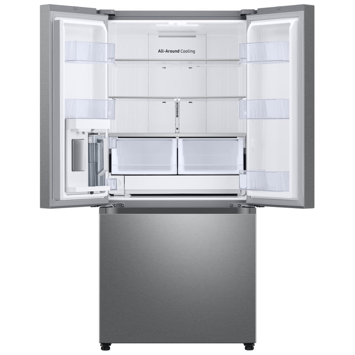 Samsung RF25C5551SR - RF25C5551SR/AA French Door Refrigerator, 33 inch Width, 24.5 cu. ft. Capacity, Water Dispenser (Interior), Ice Dispenser (Freezer Located), ENERGY STAR Certified, Stainless Steel colour Internal Beverage Center