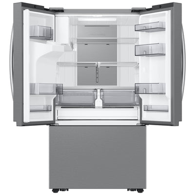 Samsung RF32CG5400SRAA French Door Refrigerator, 36 inch Width, 31 cu. ft. Capacity, Water Dispenser (Exterior), Ice Dispenser (Freezer Located), ENERGY STAR Certified, Stainless Steel colour Dual Ice Maker
