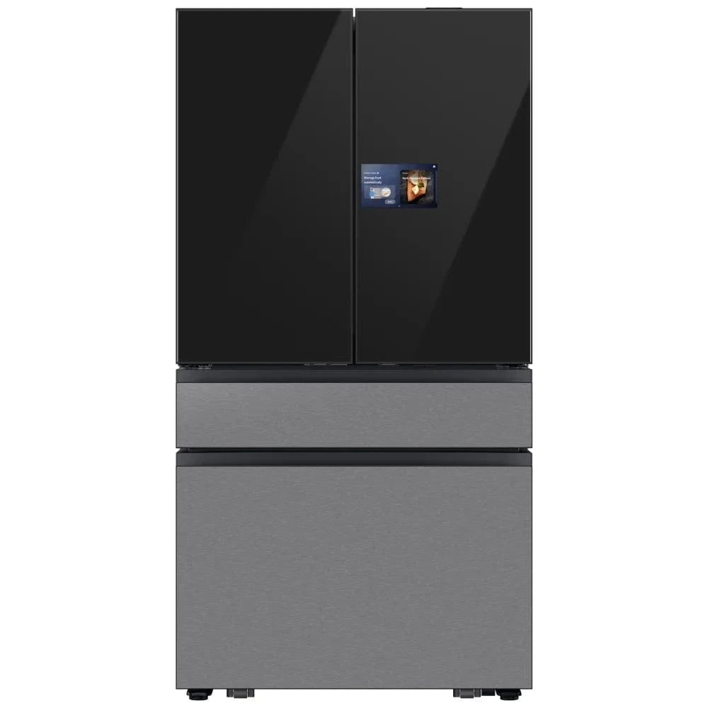 Samsung Bespoke RF90F23BECRAA Counter Depth, 36 inch Width, ENERGY STAR Certified, 23 cu. ft. Capacity, Counter Depth, Custom Panel Ready, Water Dispenser (Interior), Ice Dispenser (Freezer Located) Open Box 1 Year Warranty