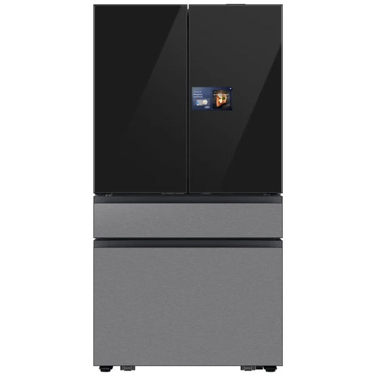Samsung Bespoke RF90F23BECRAA Counter Depth, 36 inch Width, ENERGY STAR Certified, 23 cu. ft. Capacity, Counter Depth, Custom Panel Ready, Water Dispenser (Interior), Ice Dispenser (Freezer Located) Open Box 1 Year Warranty