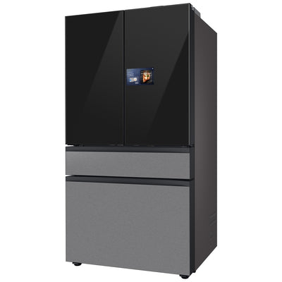 Samsung Bespoke RF90F23BECRAA Counter Depth French Door Refrigerator, 36 inch Width, 23 cu. ft. Capacity, Counter Depth, Custom Panel Ready, Water Dispenser (Interior)